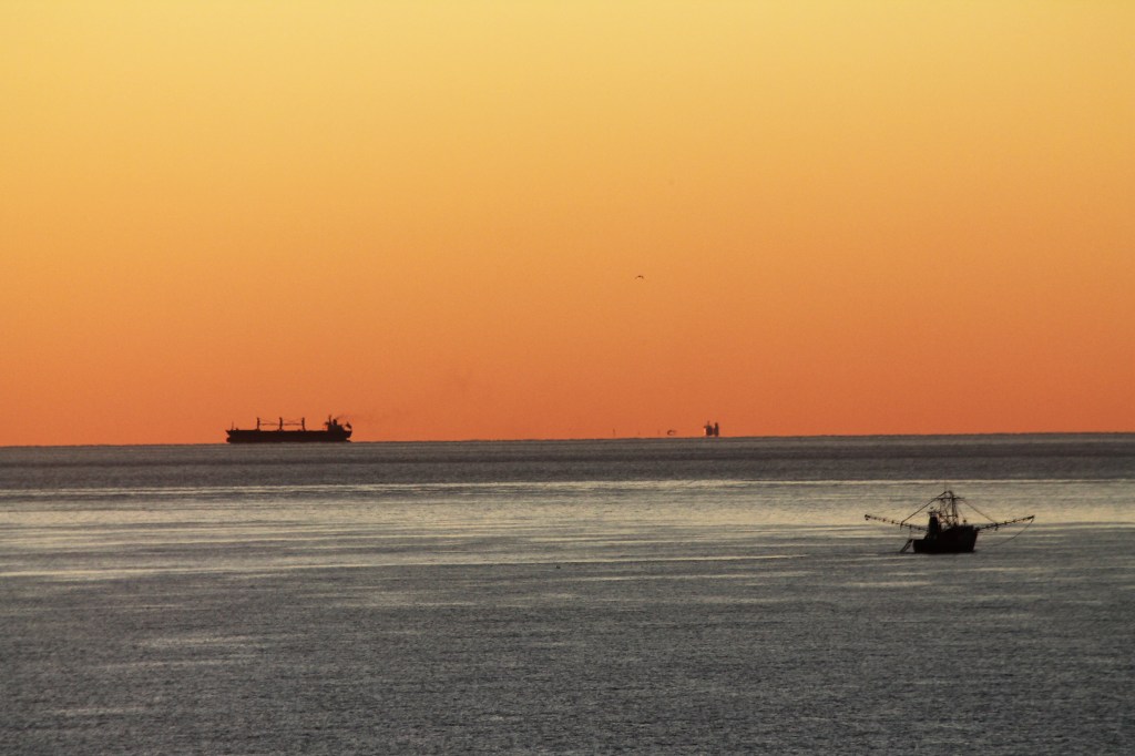 Peaceful morning on my balcony in Galveston Texas