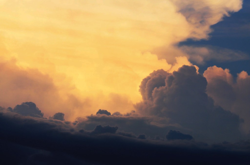 Castroville Texas, the reflection of the sunset over the football game.