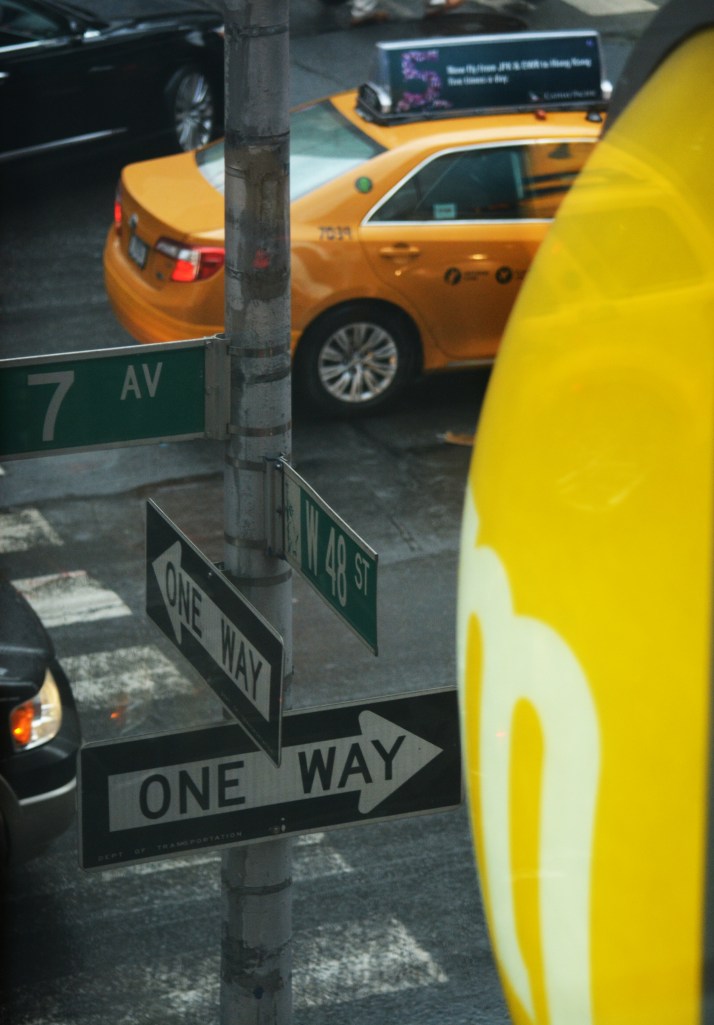 Hanging out in the M&M Store, waiting for our tour to start.