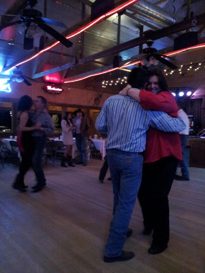 Here is the real Fred & Jolene dancing. I love dancing with Fred.
