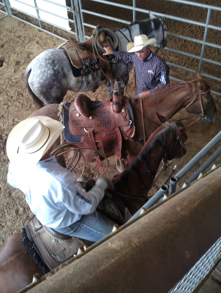 Waiting for the Bull Riding event. Tejas Rodeo Bulverde Texas. Taken by Jolene Navarro