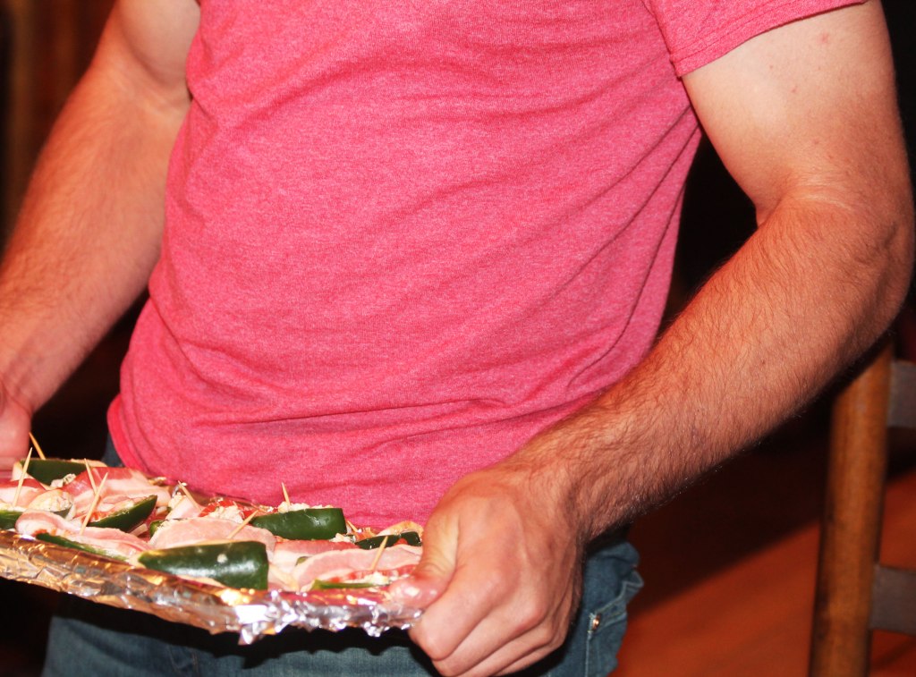 How can you go wrong with beacon, cream cheese and a pepper.