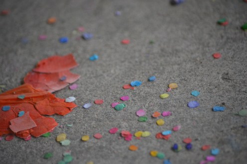 Cascarones - Egg shells filled with confetti