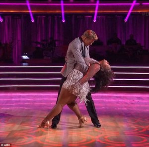 Amber Riley & Derek Dancing with the Stars