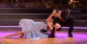 Meryl and Maks on Dancing with the Stars