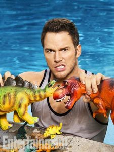 Chris Pratt goofy and bad ass at the same time.