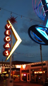 Historical Signage on Fremont in Las Vegas - photo by Jolene Navarro