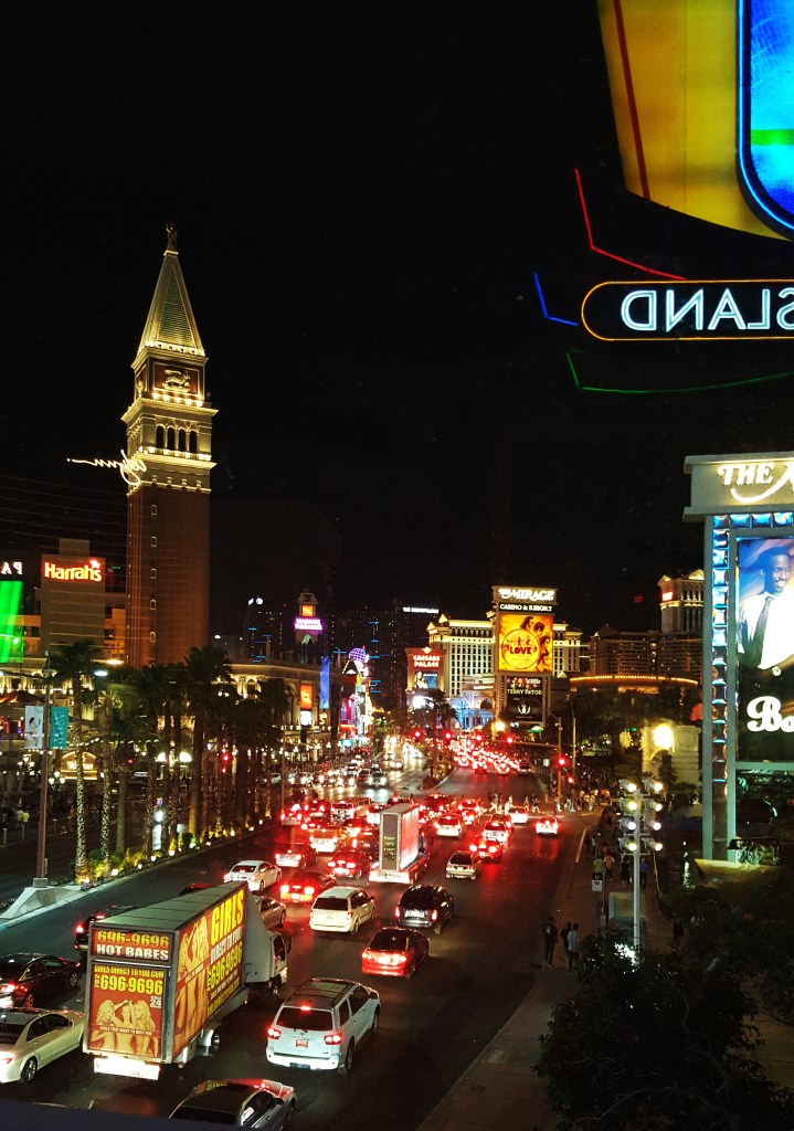 Vegas Strip - North of the Palazzo