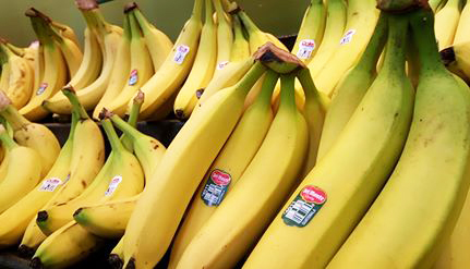 Bananas are a happy fruit - your brain likes them.