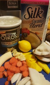 carrots cocount orange beets banana