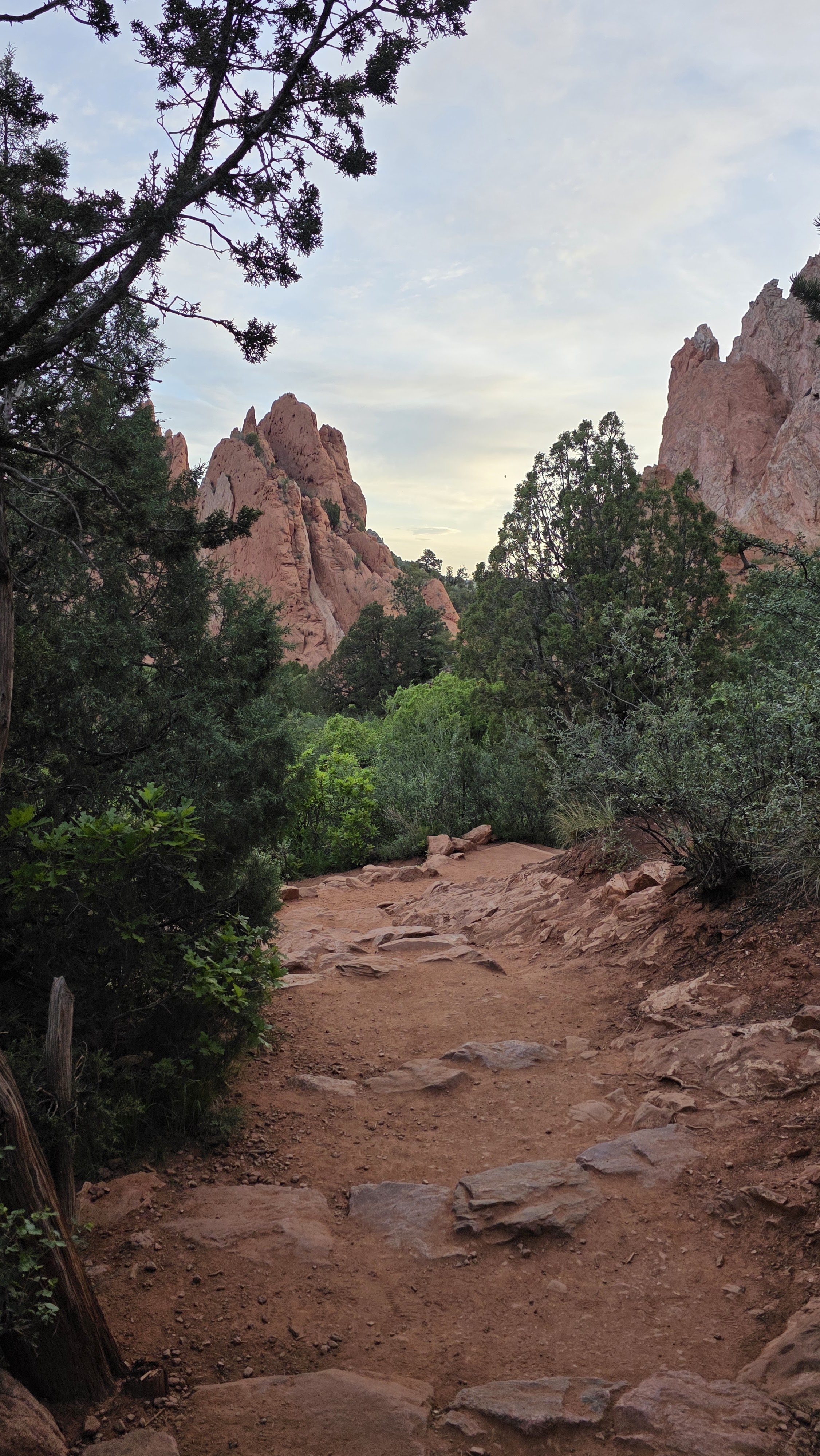 Photo of Garden of the Gods. Photo taken by Jolene Navarro Trail along the Sleeping Giant
